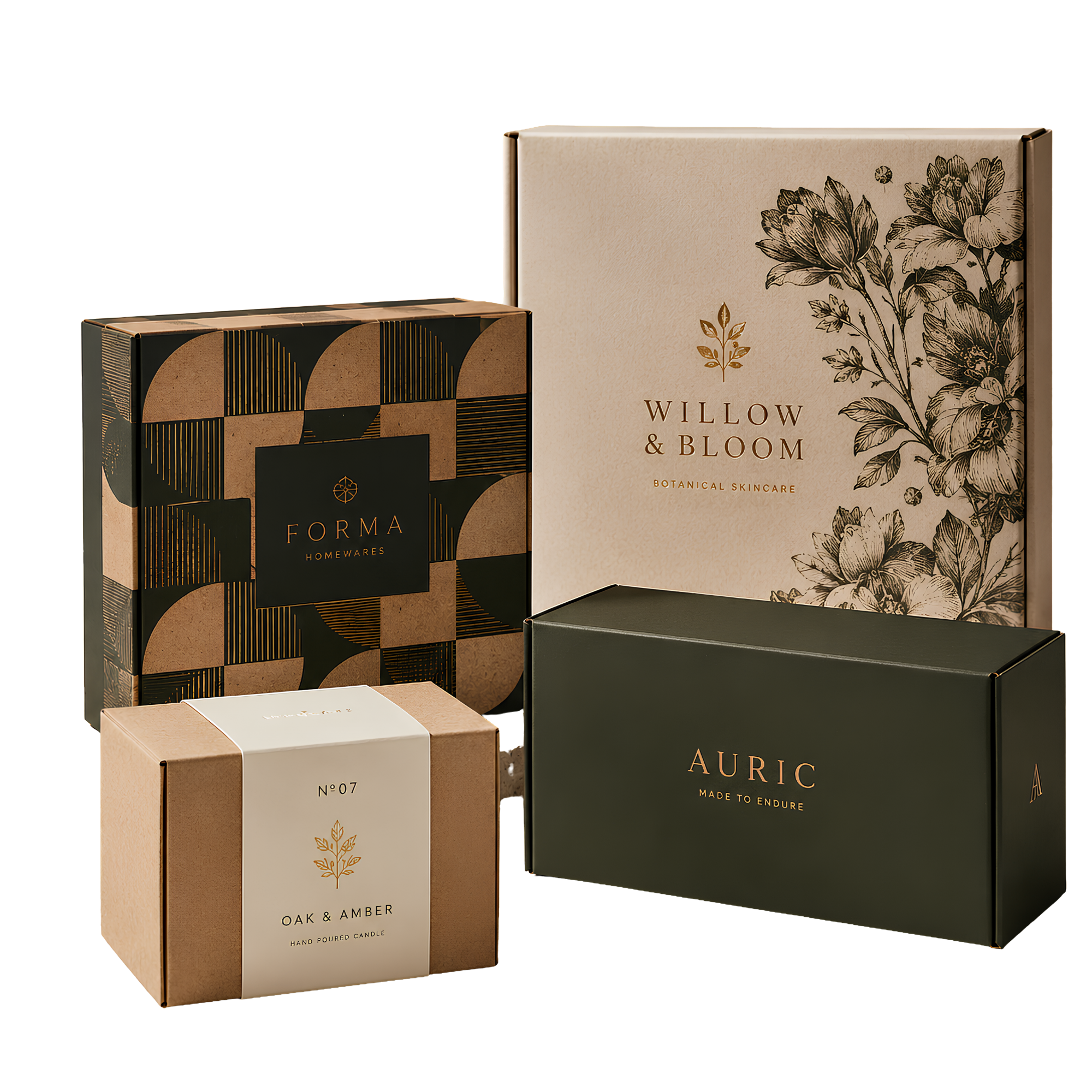 Custom printed packaging